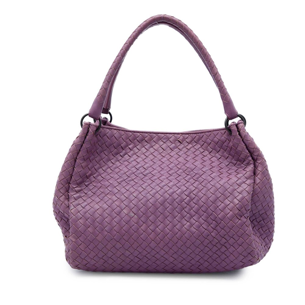 Pre-Loved Bottega Veneta Nappa Intrecciato Parachute Tote